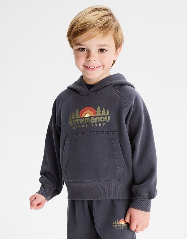 Kathmandu - Kids' Retro Logo LT BB Hoodie