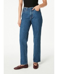 NEXT - Raw Waistband Straight Leg Jeans