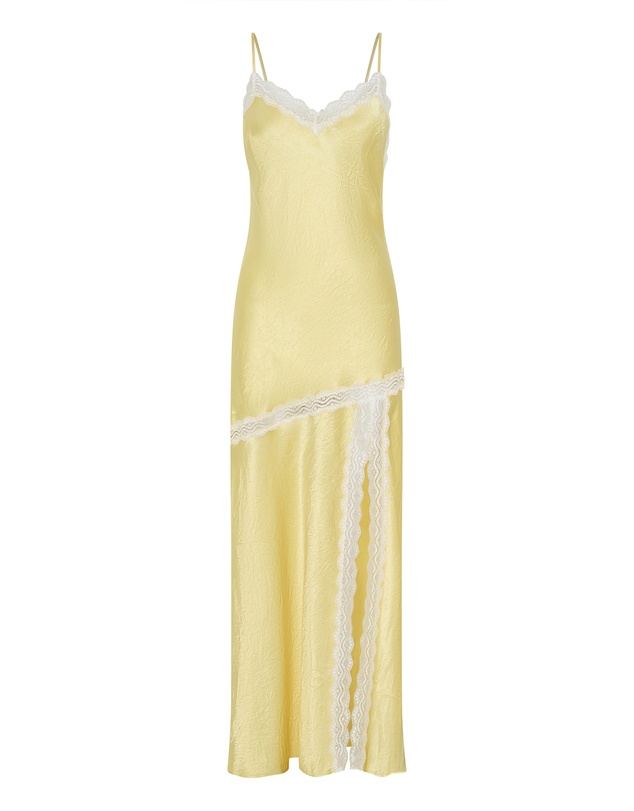 Third Form - Sevin Lace Trim Slip Dress