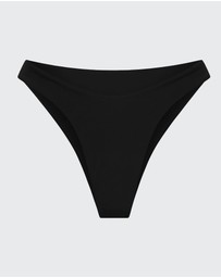 Vacay Swimwear - Positano Bottom Black