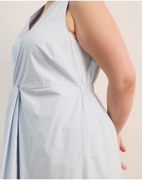 Atmos&Here Curvy - Ida Cotton Poplin Midi Dress