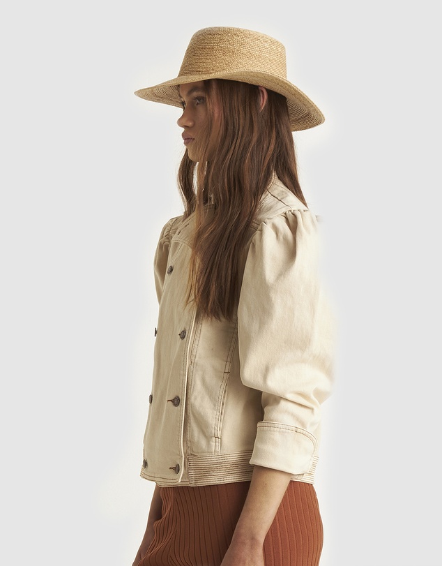 Zerafima - Holly Puff Denim Jacket