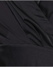 Petal & Pup - Verna Long Sleeve Maxi Dress - Black
