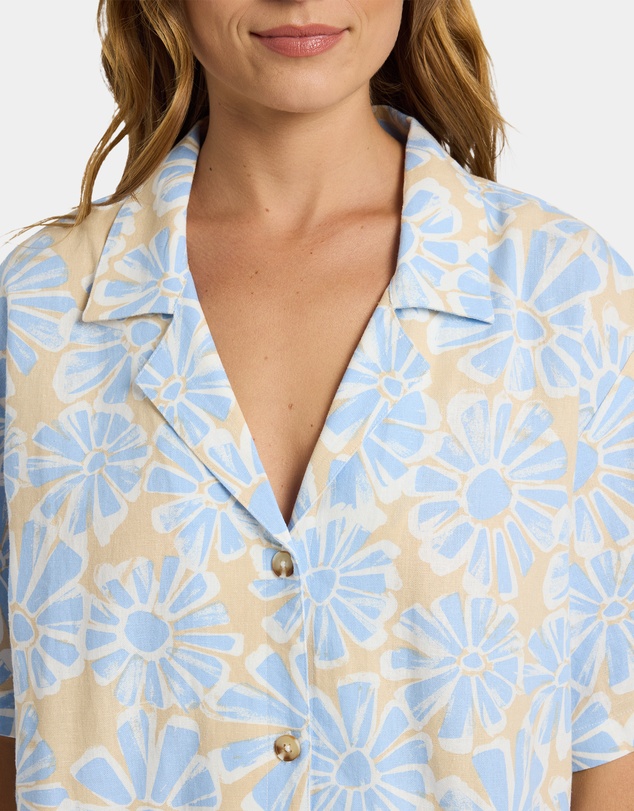 Roxy - Womens Daisy Haze Short Sleeve Shirt