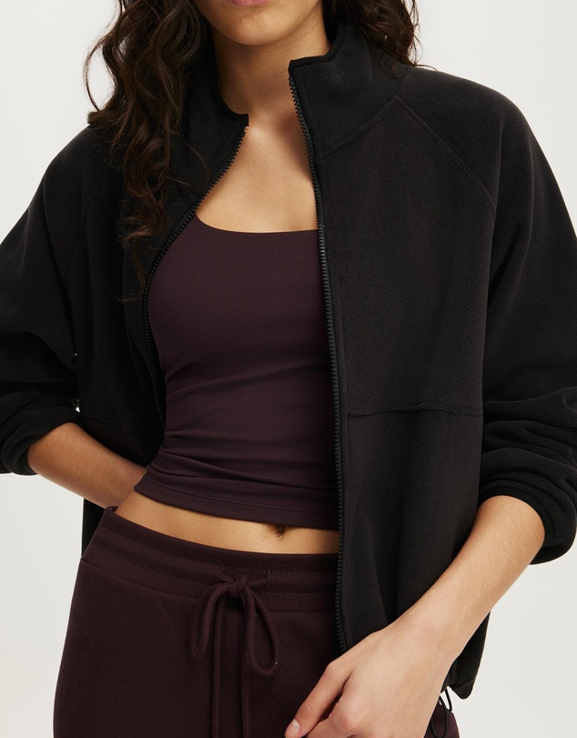 Cotton On Body Active - Polar Fleece Raglan Jacket