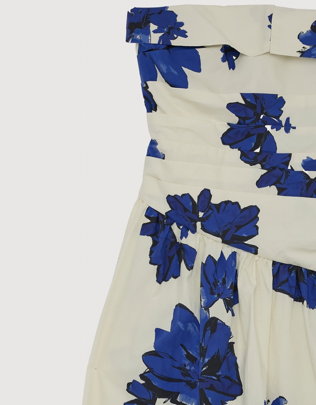 Revibe - Repaired Shona Joy Enya Strapless Maxi Dress - AU 10