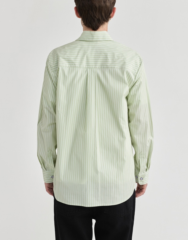 PSEUSHI - LS Stripe Typewriter Shirt