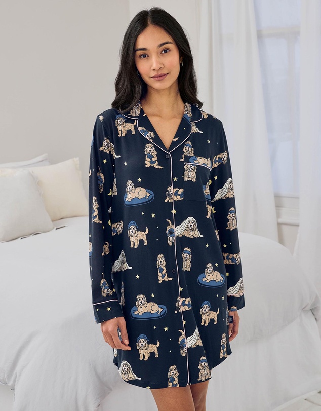 Chelsea Peers - Sleepy Dog Classic Night Shirt