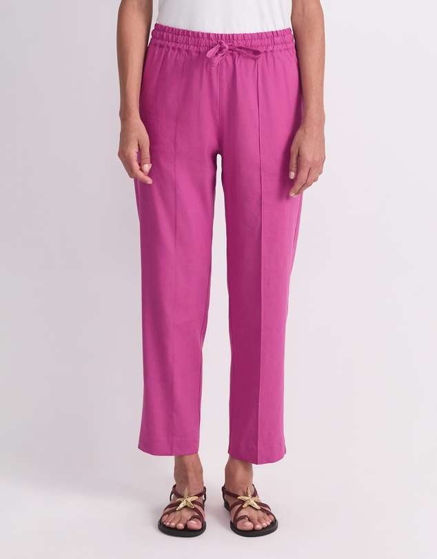 Sportscraft - Rosa Tapered Linen Pant