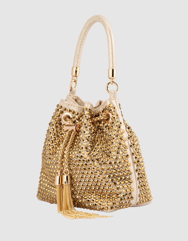 Olga Berg - Santorini Studded Hotfix Pouch