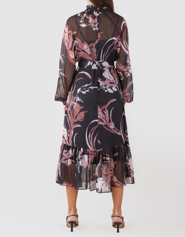 Amelius - Botanica Chiffon Dress