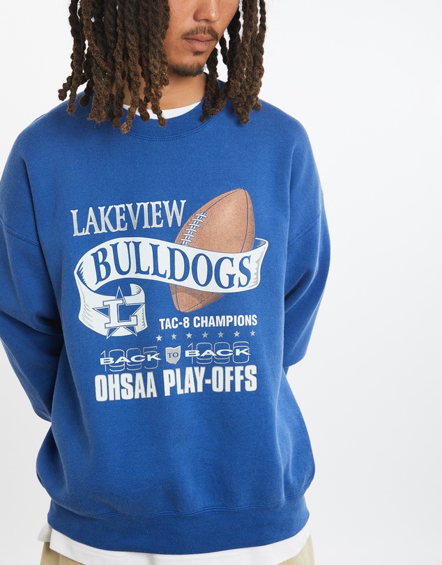 Vintage by The Real Deal - Pre Loved - Vintage 1996 Lakeview High School Bulldogs Football Sweatshirt