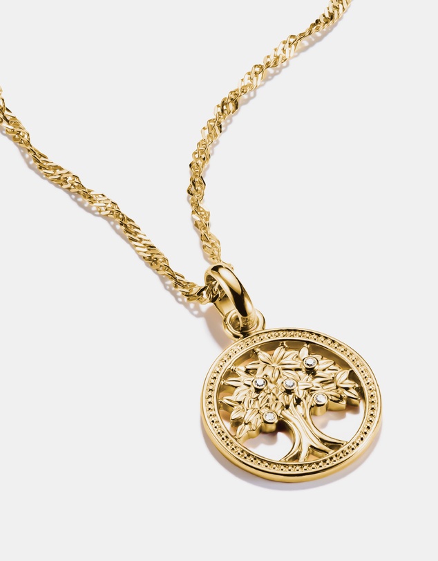 THOMAS SABO - THOMAS SABO Connect Charm Tree of Love Gold
