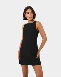 Forcast - Ava Square Neck Panel Dress