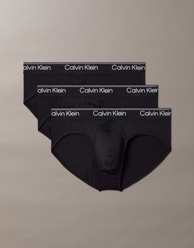 Calvin Klein - Microfibre Stretch 3 Pack Hip Briefs