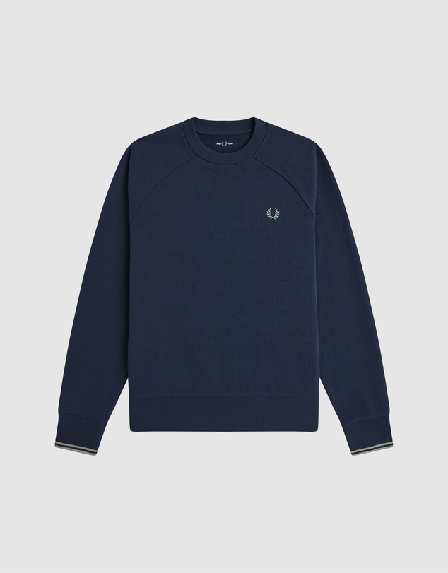 Fred Perry - Tipped Crew Neck Sweatshirt