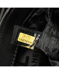 Pre-Loved by Azura Reborn - Pre-Loved Choco Bar Calfskin Camellia No. 5 CC Shoulder Bag