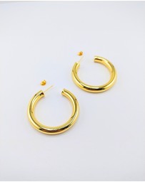 Izoa - Jessica Hoop Earrings