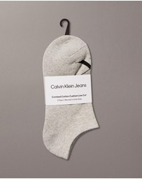 Calvin Klein - 3-Pack Cushion Low Cut Socks