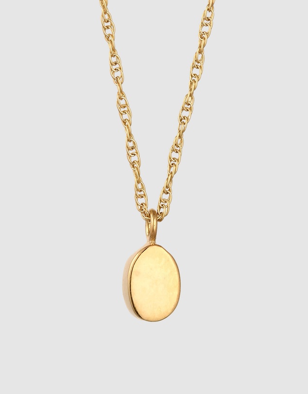 Elli Jewelry - Necklace Choker Crystal Oval 925 Sterling Silver Gold-Plated
