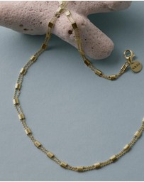 Najo - Summer Veil Yellow Gold Necklace