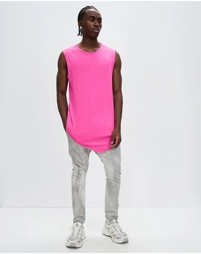 Surrounded By Ghosts - The Ruby Low Crotch Tailored Denim Pants