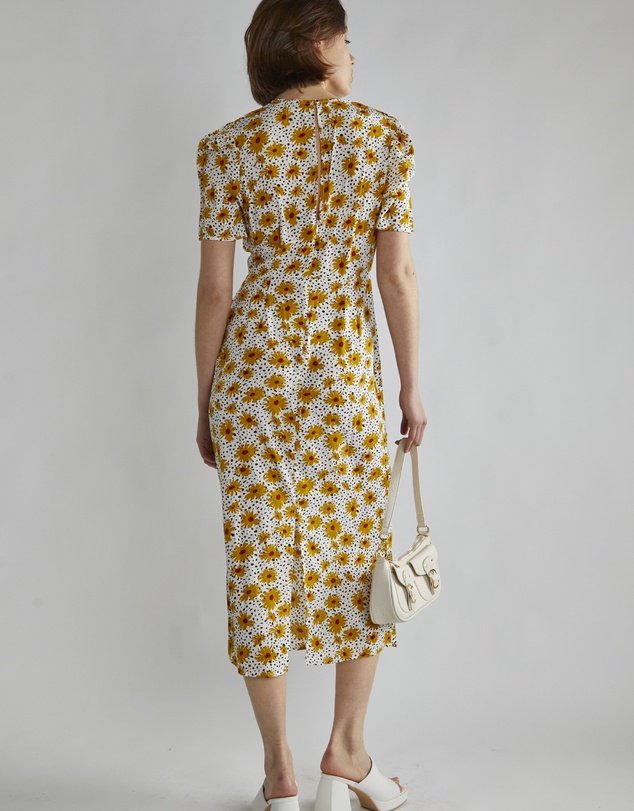 Glamorous - Fitted Midi Tea Dress