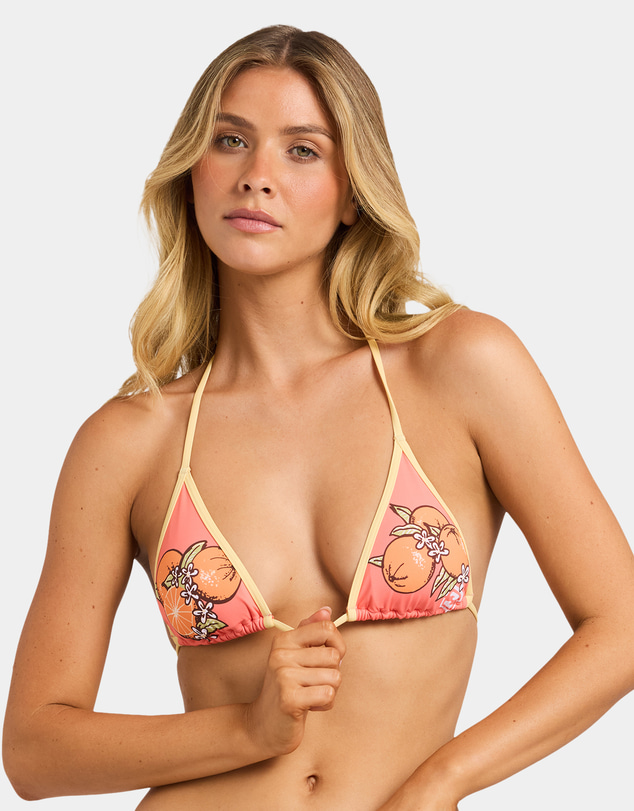 Billabong - Womens Zesty Kiss Retro Tri Bikini Top