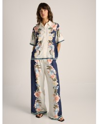 Fate + Becker - Solara Placement Print Collared Shirt