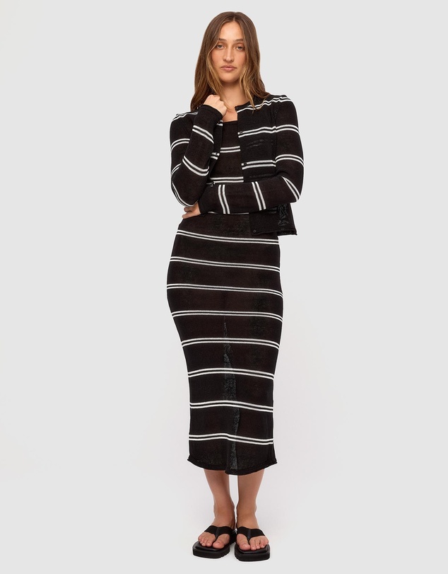 Zulu & Zephyr - Textured Knit Maxi Dress