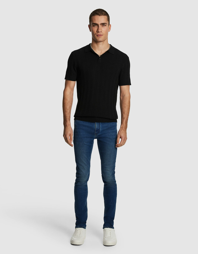 yd. - Banderas Knitted Polo Shirt