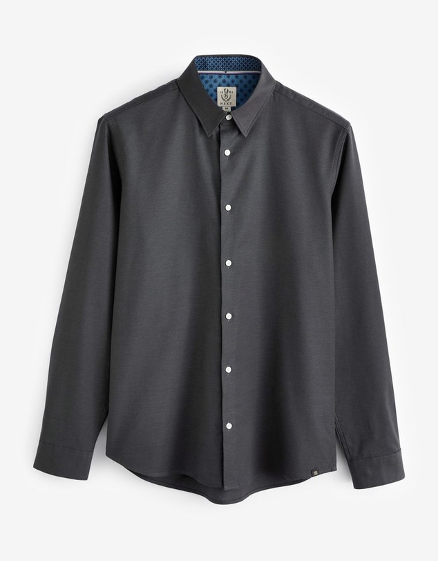 NEXT - Stretch Oxford Long Sleeve Shirt