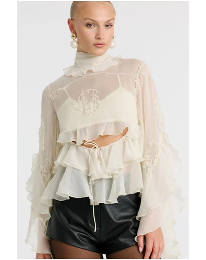 Bardot - Anyssa Ruffle Blouse