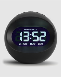 Newgate - Newgate Centre Of The Earth Lcd Alarm Clock Black