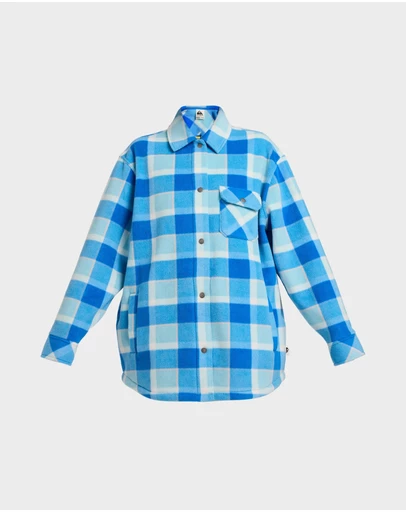 Quiksilver - Womens Camp Queen Polar Fleece Long Sleeve Shirt