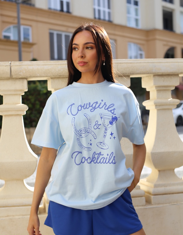 Vacancy Co - Cowgirls & Cocktails Tee