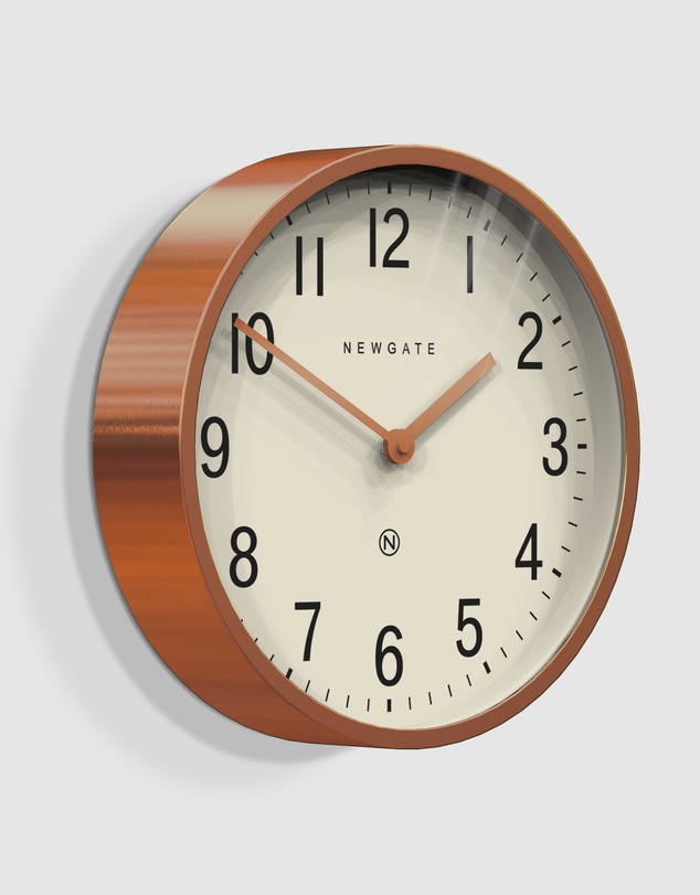 Newgate - Newgate Master Edwards Wall Clock Copper