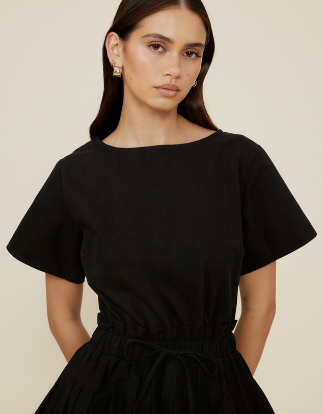 The Fated - Freya Mini Tucked Dress