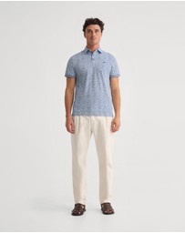 Oxford - Milo Printed Jersey Polo