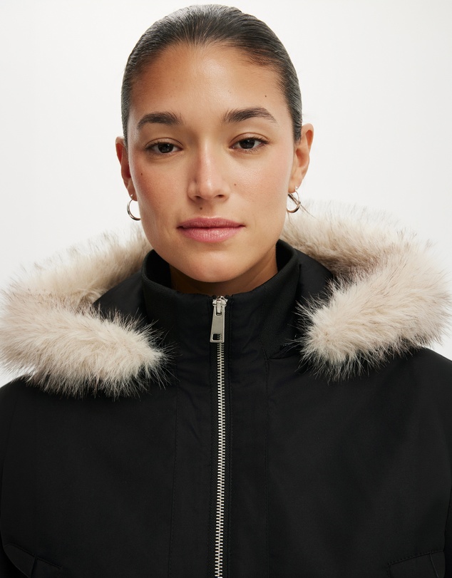 Cotton On - Remi Hooded Bomber Jacket