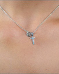 Georgini - Georgini Luxury Letters T Initial Pendant Silver