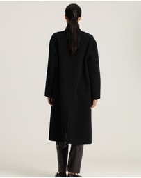 IDA+S - Sylvie Lambswool Scarf Coat