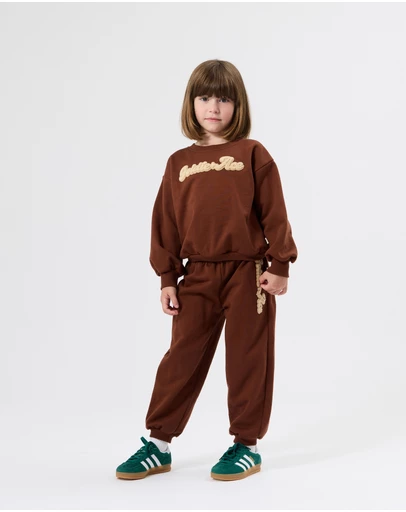 Goldie + Ace - Comfy Embroidered Sweater - Babies-Kids