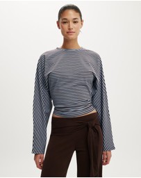 Cotton On - Blair Batwing LS Top