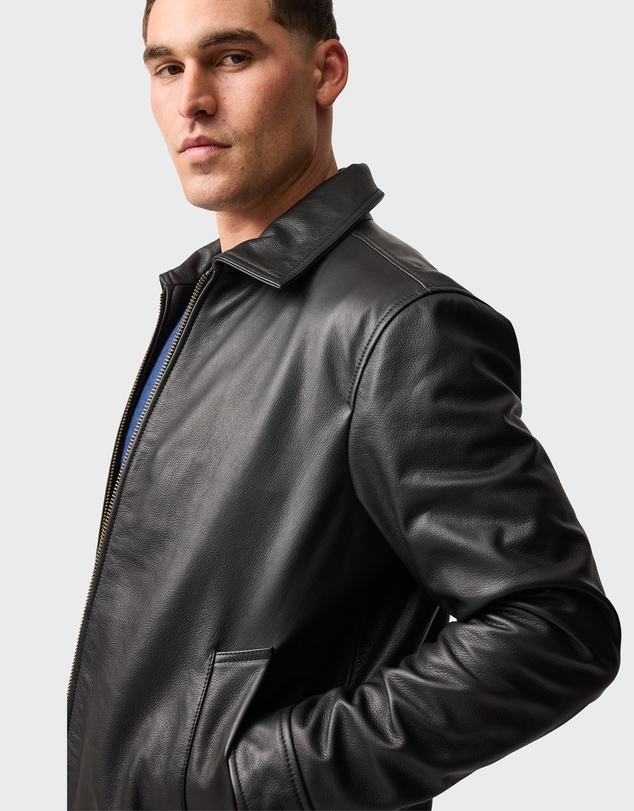 Rodd & Gunn - Haymarket Leather Jacket
