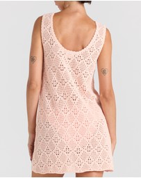 Poolside Paradiso - Messina U Knit Crochet Dress – Peony