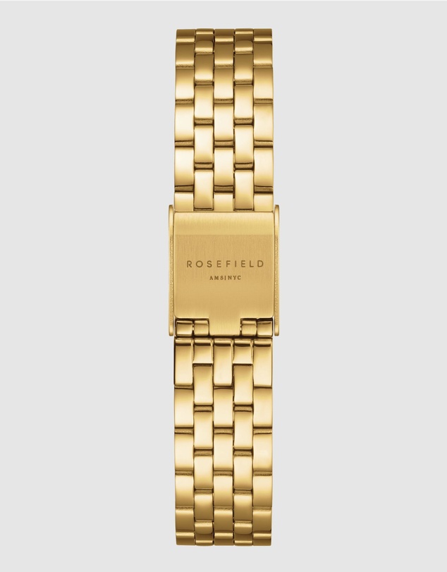 Rosefield - The Boxelle Emerald Gold-Tone Bracelet Watch