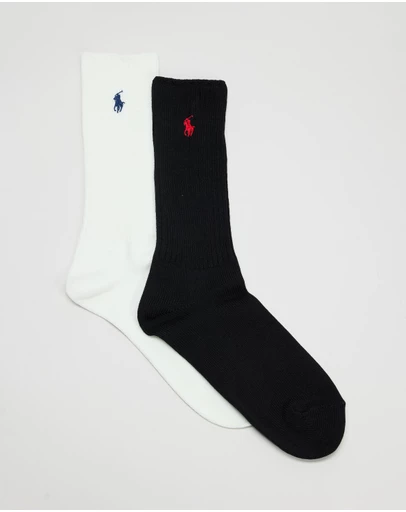 Polo Ralph Lauren - 2-Pack Bundle Classic Crew Socks