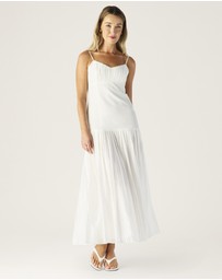 MOS The Label - Serafina Linen Maxi Dress