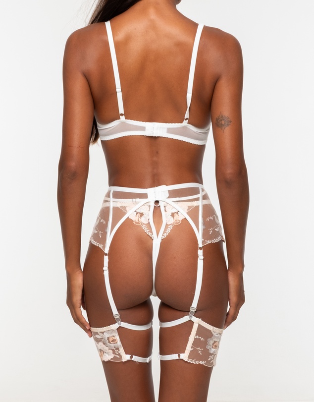 One Empire - Hattie White Lingerie Set